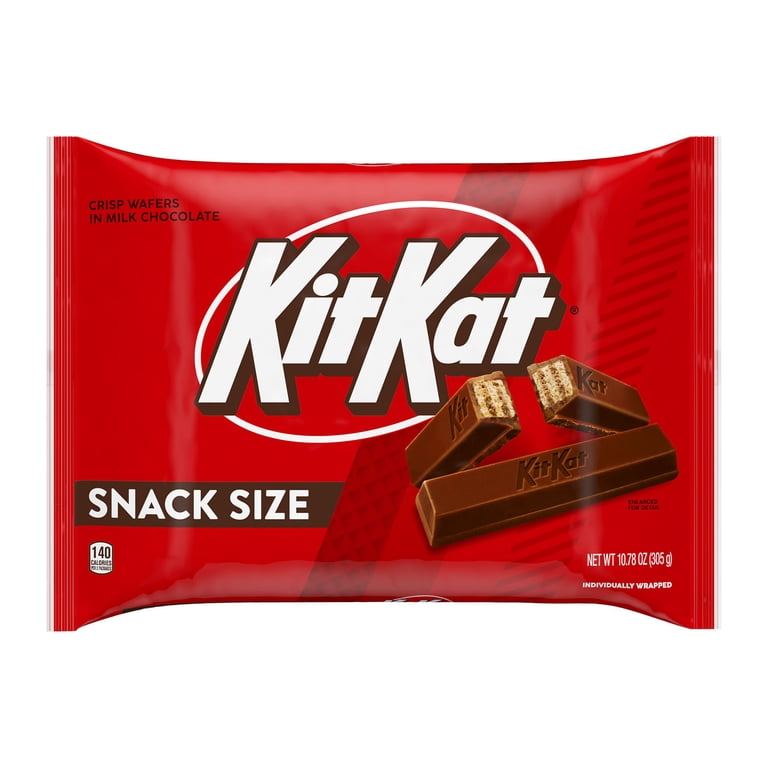 Kit Kat Milk Chocolate Wafer Snack Size Candy Bars for Family