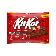 Kit Kat Milk Chocolate Wafer Snack Size, Halloween Candy Jumbo Bag, 20.1 oz
