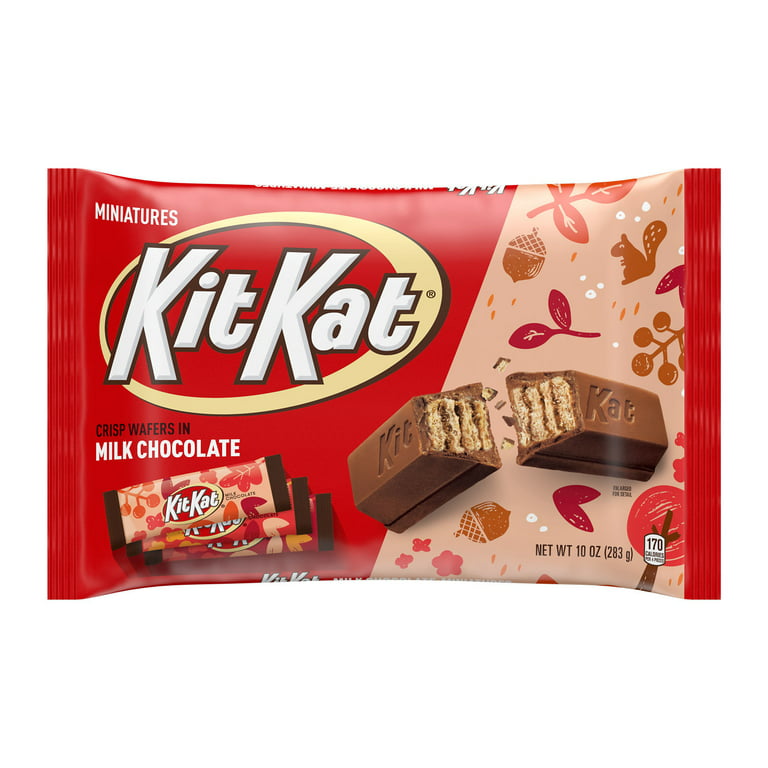 Kit Kat Milk Chocolate, Miniatures - 10 oz