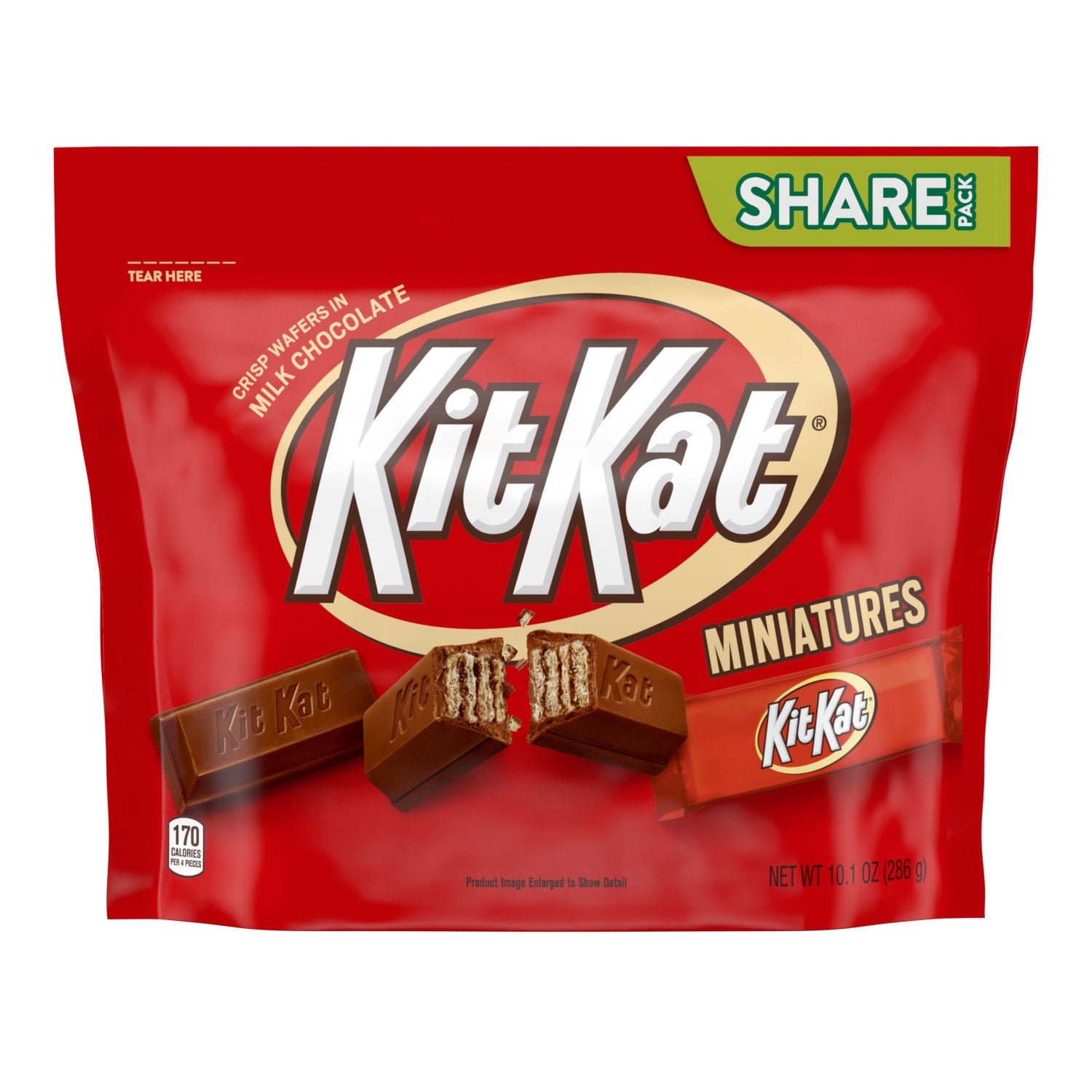 Kit Kat® Miniatures Milk Chocolate Wafer Candy, Share Pack 10.1 oz