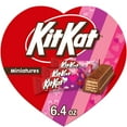 thumbnail image 1 of KIT KAT® Miniatures Milk Chocolate Wafer, Valentine's Candy Gift Box, 6.4 oz, 1 of 9