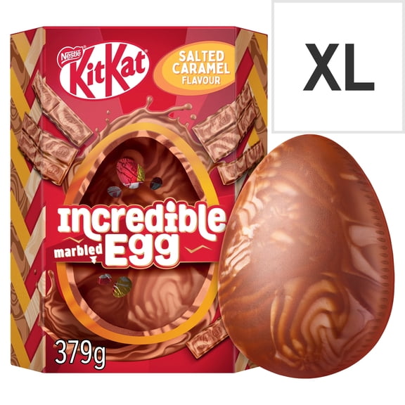 Kit Kat Salted Caramel Flavour Chocolate Easter Egg 379g, Imported from Britain
