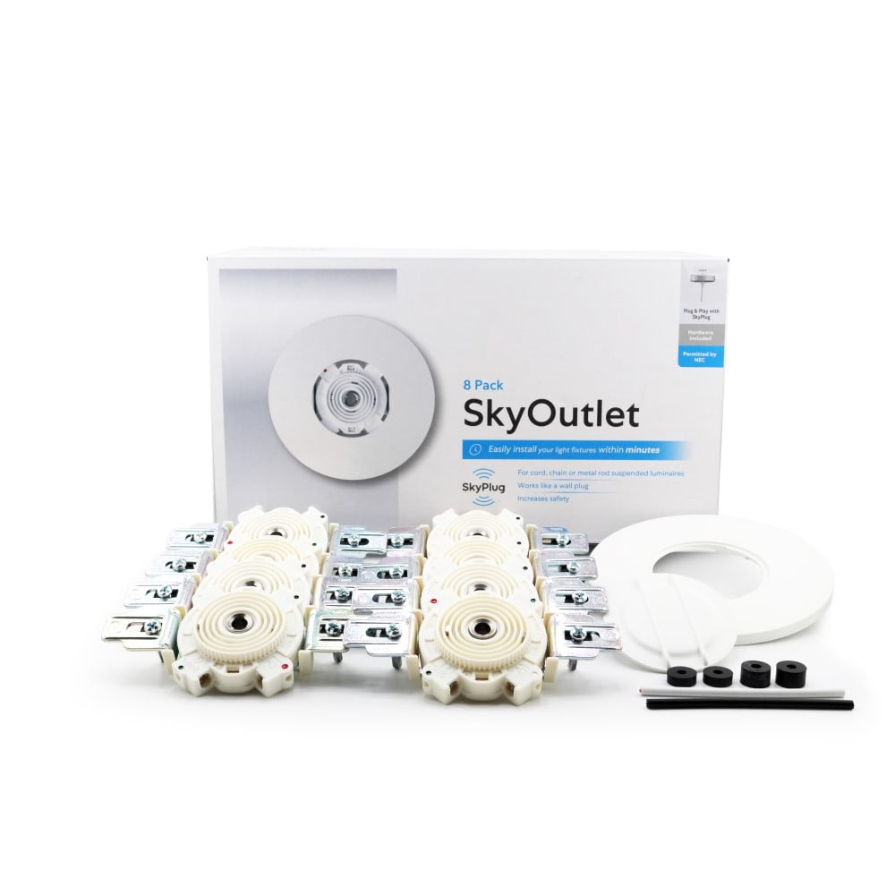 1005-8 SkyX SkyOutlet Kit Pack with SkyReceptacle and Coverplate ...