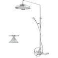 thumbnail image 1 of Kit Rohl Palladian Exposed Thermostatic Shower Package With Palladian Cross Handle In Polished Chrome Includes A4817Xm 1560 1105/8 And 1037/8, 1 of 1