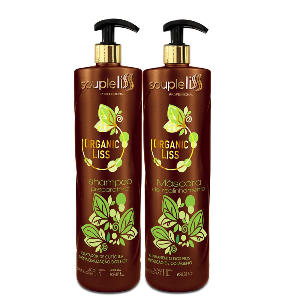 SoupleLiss Brazilian Protein - Traitement Thermique Lissant 1L - Reconstructeur à La Kératine