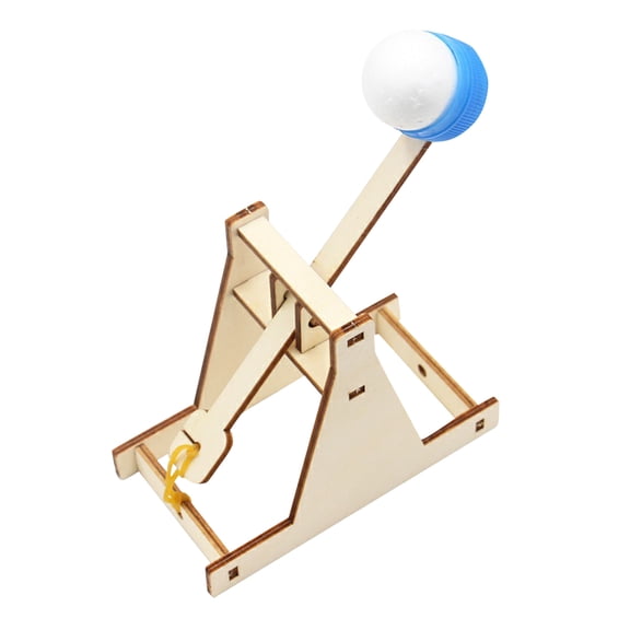 Kit Wooden Construction Science Projects Assembly Mechanical Models 3D Building DIY Educational Toys Trebuchet Diy Crafts for Kids Ages 8-12 Diy Crafts for Girls Diy Crafts for Adults Photography Diy
