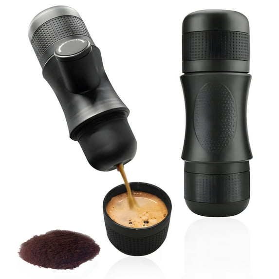 KitGody Portable Mini Espresso Maker,Italian Espresso Machine Office for Home Travel Outdoor