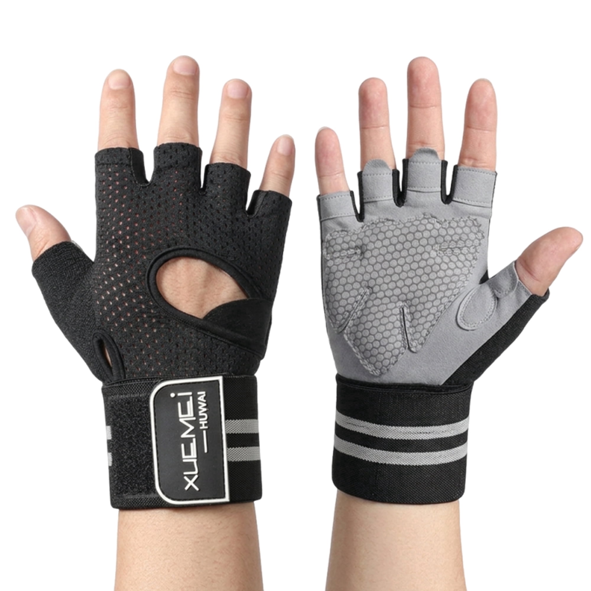 LYFT GOLDS GYM コラボ　キャップ　ヘアバンド CAP Women's Weightlifting Gloves Black, Adjustable, Tacky Grip for