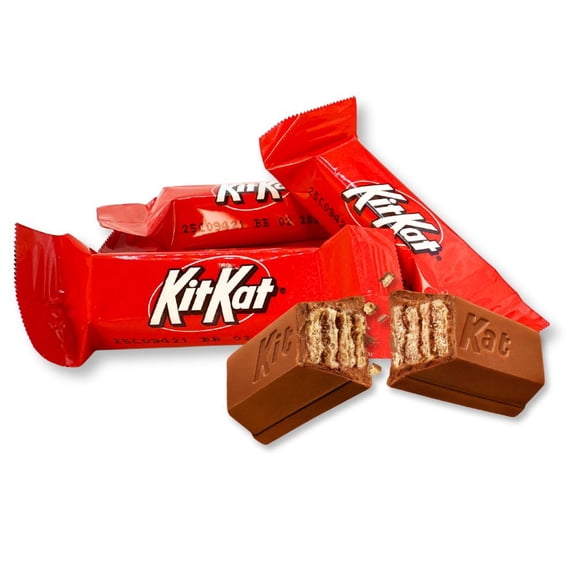 KitKat Miniature Wafer Milk Chocolate - 25 lb