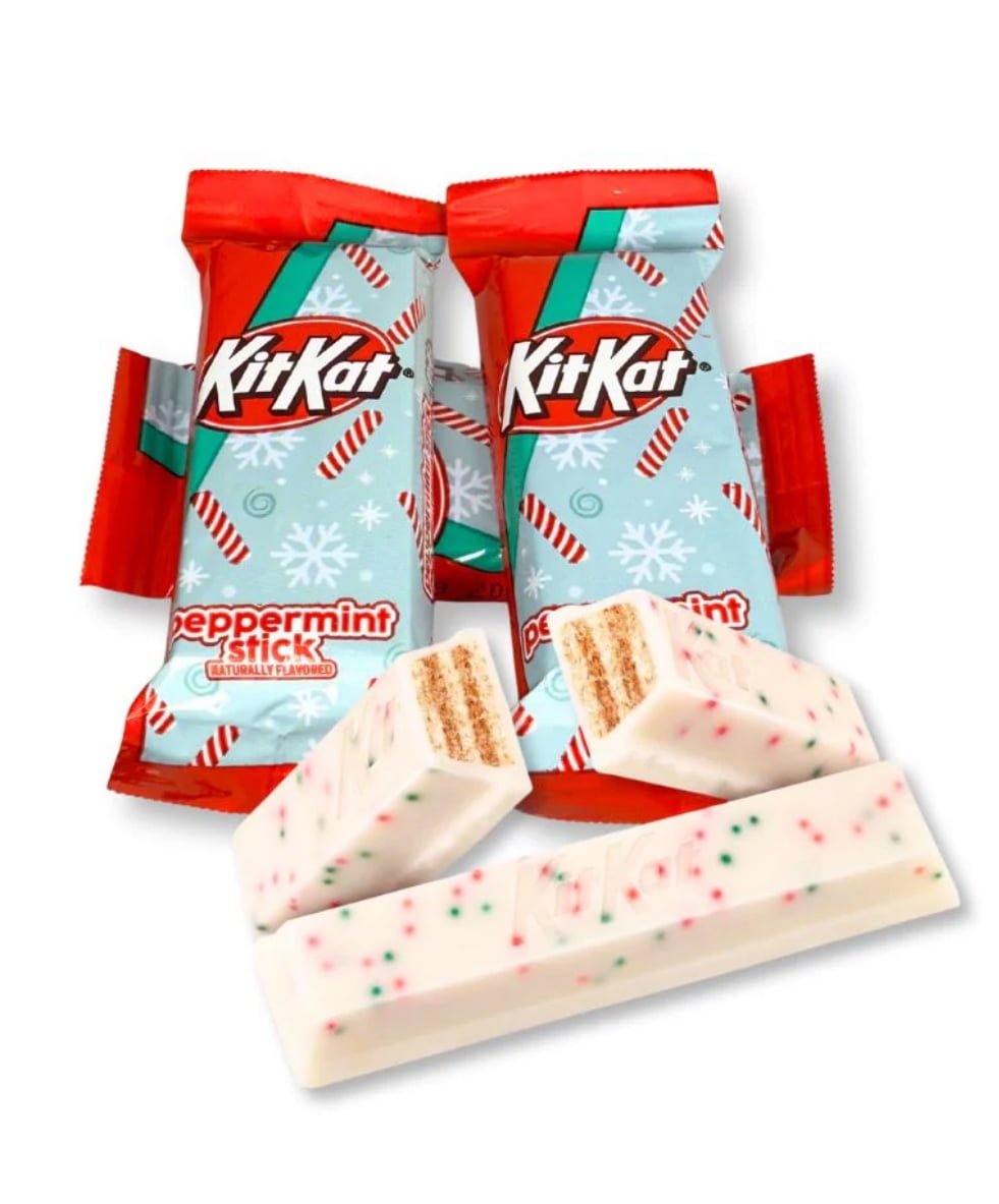 KitKat Peppermint Stick Flavored Wafer Candy Bars – Snack Size – Bulk Value Pack – 3 POUNDS