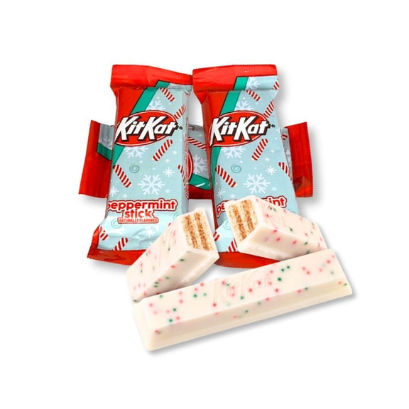 KitKat Peppermint Stick Flavored Wafer Candy Bars - Snack Size - 5 lb