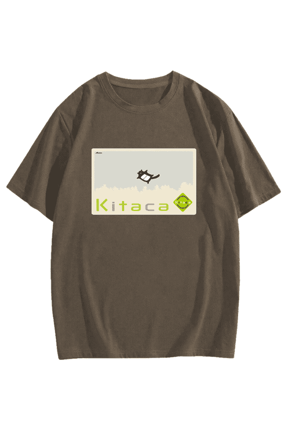 Kitaca in Hokkaido Japan Cotton casual T-shirt