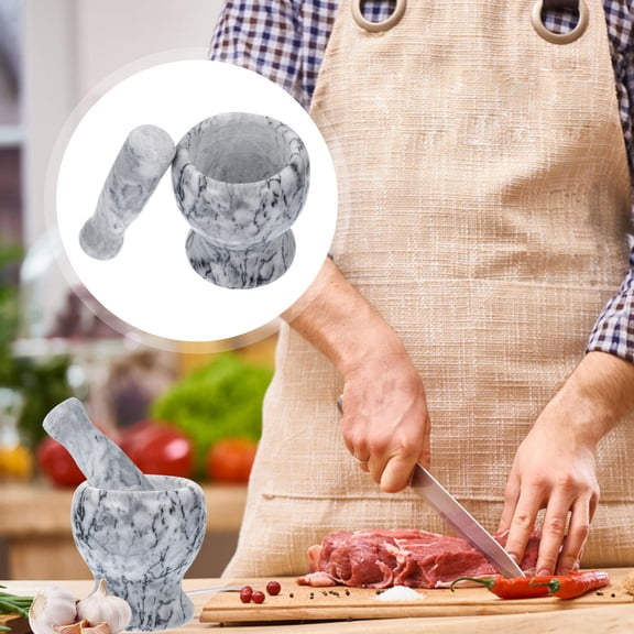 Kitandove Kitchen Hand-Pressed Garlic Masher Garlic Grinder Random Color 1 Set 4.32x3.73x3.73Inch