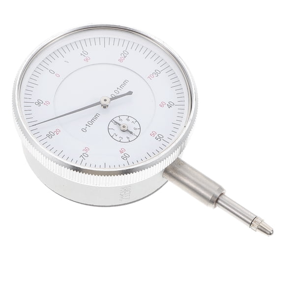 Kitandove 1Pack Professional Dial Gauge for Laboratory Instrument 6cm Diameter Silver