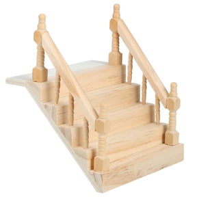 Kitandove 1Pcs Miniature Dollhouse Staircase for Mini House Decorative Use