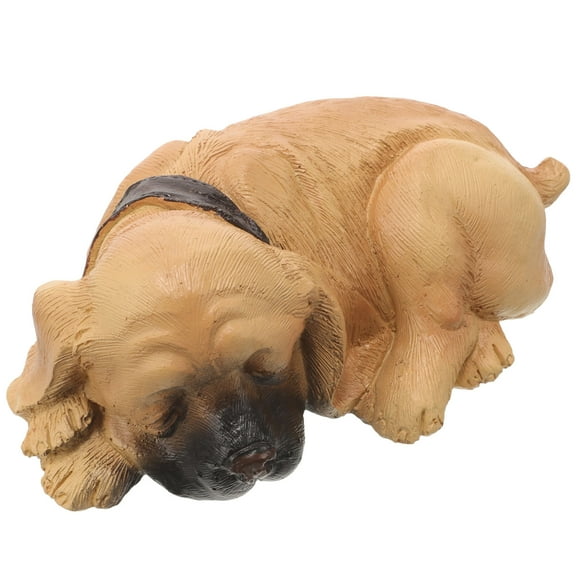 Kitandove 1Pcs Realistic Design Puppy Garden Key Hider Box for Outdoor 11.8x3.0x2.4in