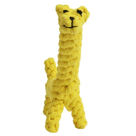 Kitandove 1Piece Biting-Resistant Pet Cotton Rope Toy for Chewing Training and Playtime 1.9Inch High