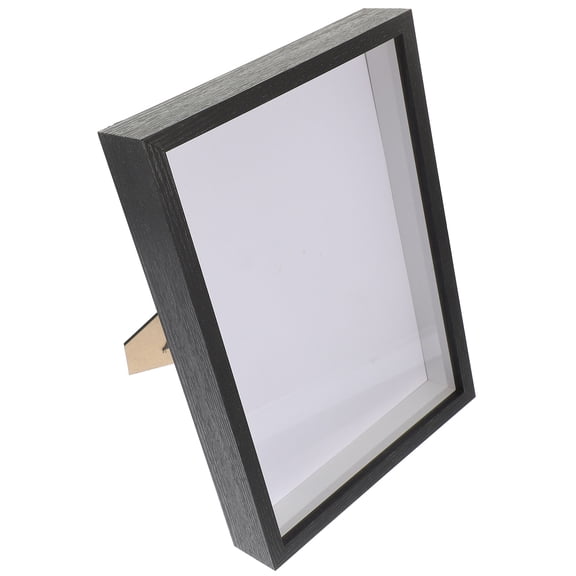 Kitandove 1Piece Photo Frame Flower Wooden with Simple Design for Bar Decor 31.1X22.5X4.5in