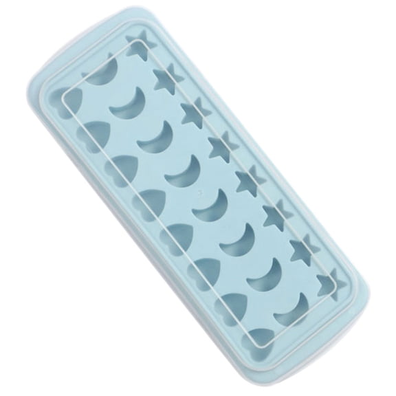 Kitandove 1Set Ice Making Molds With Moon Shape Ice Tray For Home Use