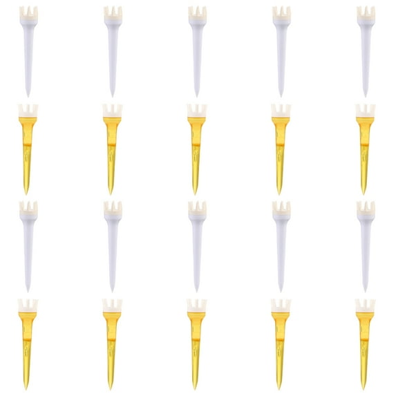 Kitandove 20Pcs Golfs Ball Accessory Mixed Color Golf Tee For And Use