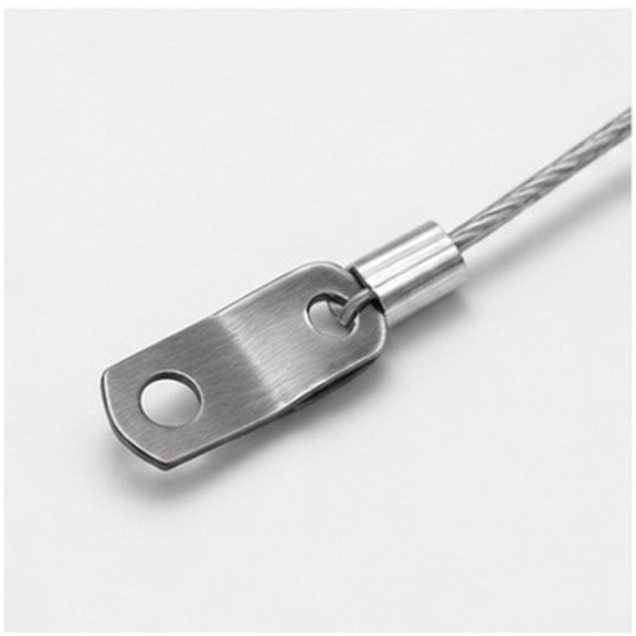 Kitandove 2Pcs Silver Wire Hooks With Quick Release For Marine Use Outdoor Boat Accessories