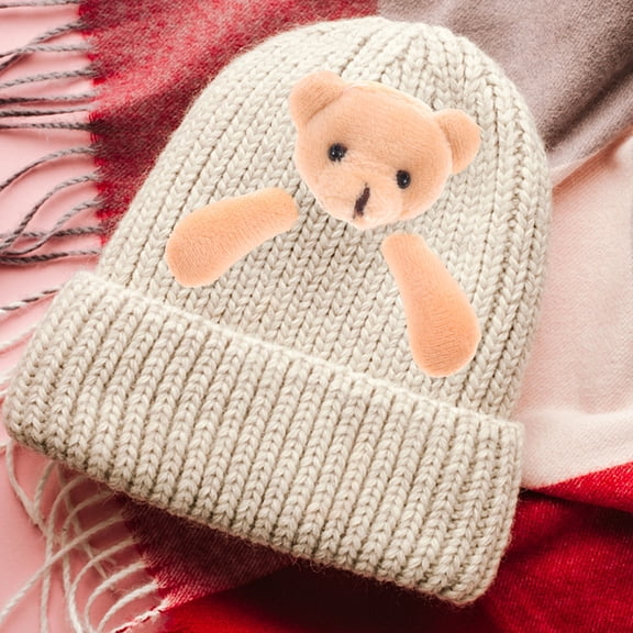 Kitandove 4Pcs Diy Bear Ornaments Bear Party Favors For Birthday Party