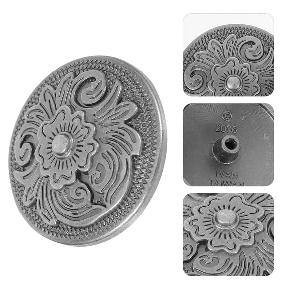 Kitandove 5Pcs Bag Diy Button Clasp for and Makers in Diy Projects