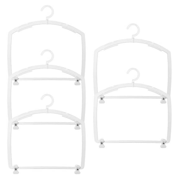 Kitandove Body Shape Display Hangers 5Pcs 34.5x34cm Plastic For Women