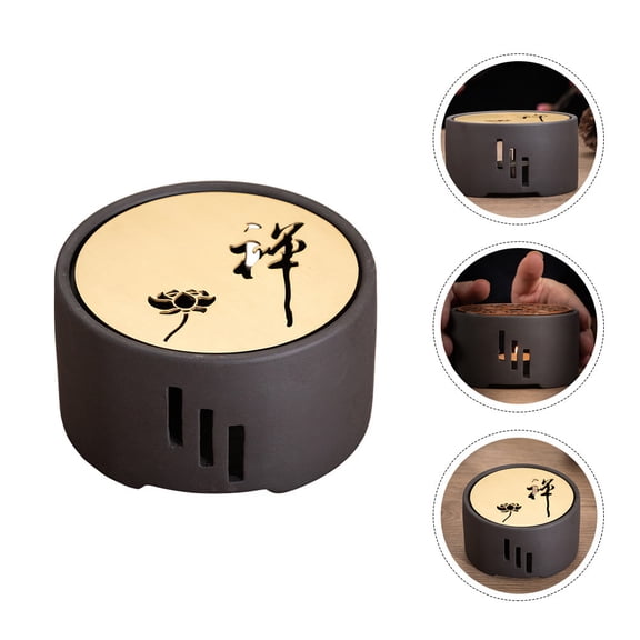 Kitandove Ceramic Tea Light Stove 1Set Teapot Warmer for Housewarming and Home Use
