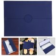 Kitandove Document Holder Paper Holder Elegant Design Blue Paper 1Pcs ...