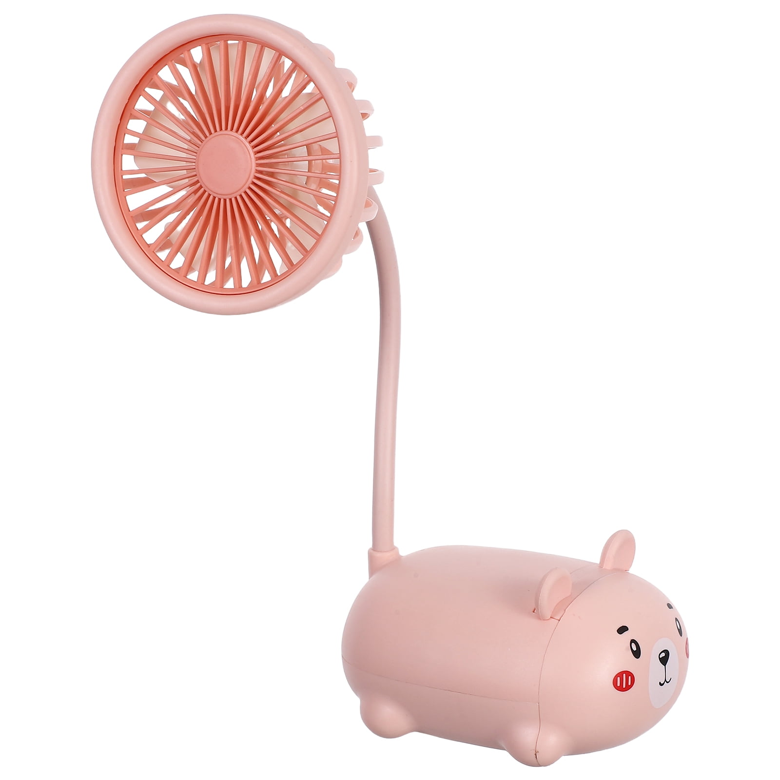 Outside School Sign Kitandove Handheld Fan Cute Bear Shaped Sky Blue Portable Fan For ...