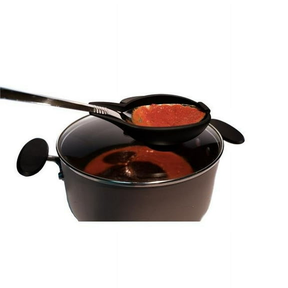 KitchInventions  Spoon Buddy, Black - 11 x 8.5 x 2 in.