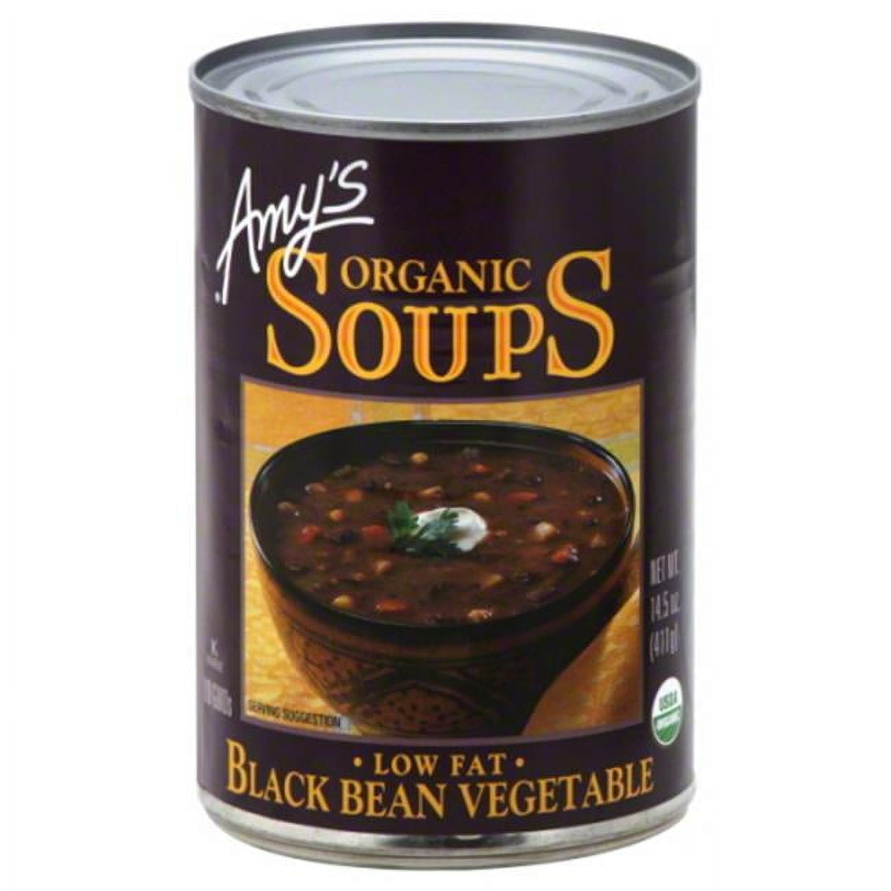 Kitchen 00632 SOUP BLCKBN VEG GF ORG - Pack of 6 - 14.5 OZ