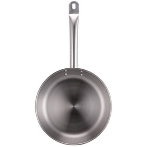 Kitchen 20cm Induction Frying Pan Stainless Steel Frypan Skillet