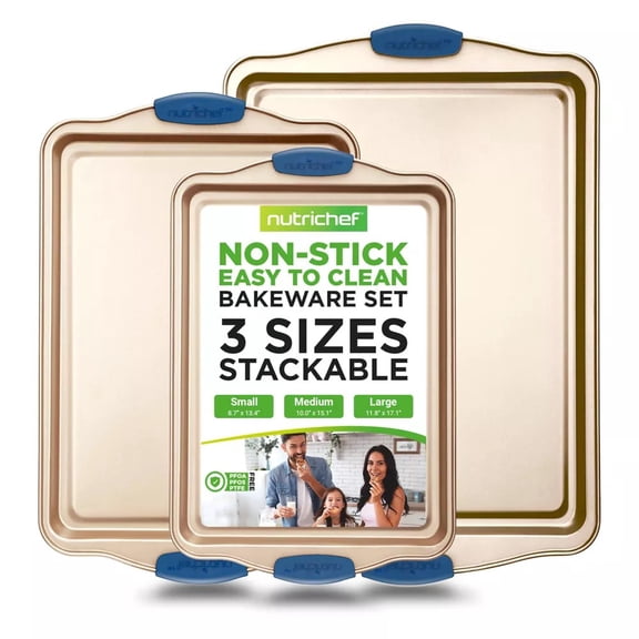 Kitchen Oven Baking Pans Set (3-Piece) - NCSBS3S
