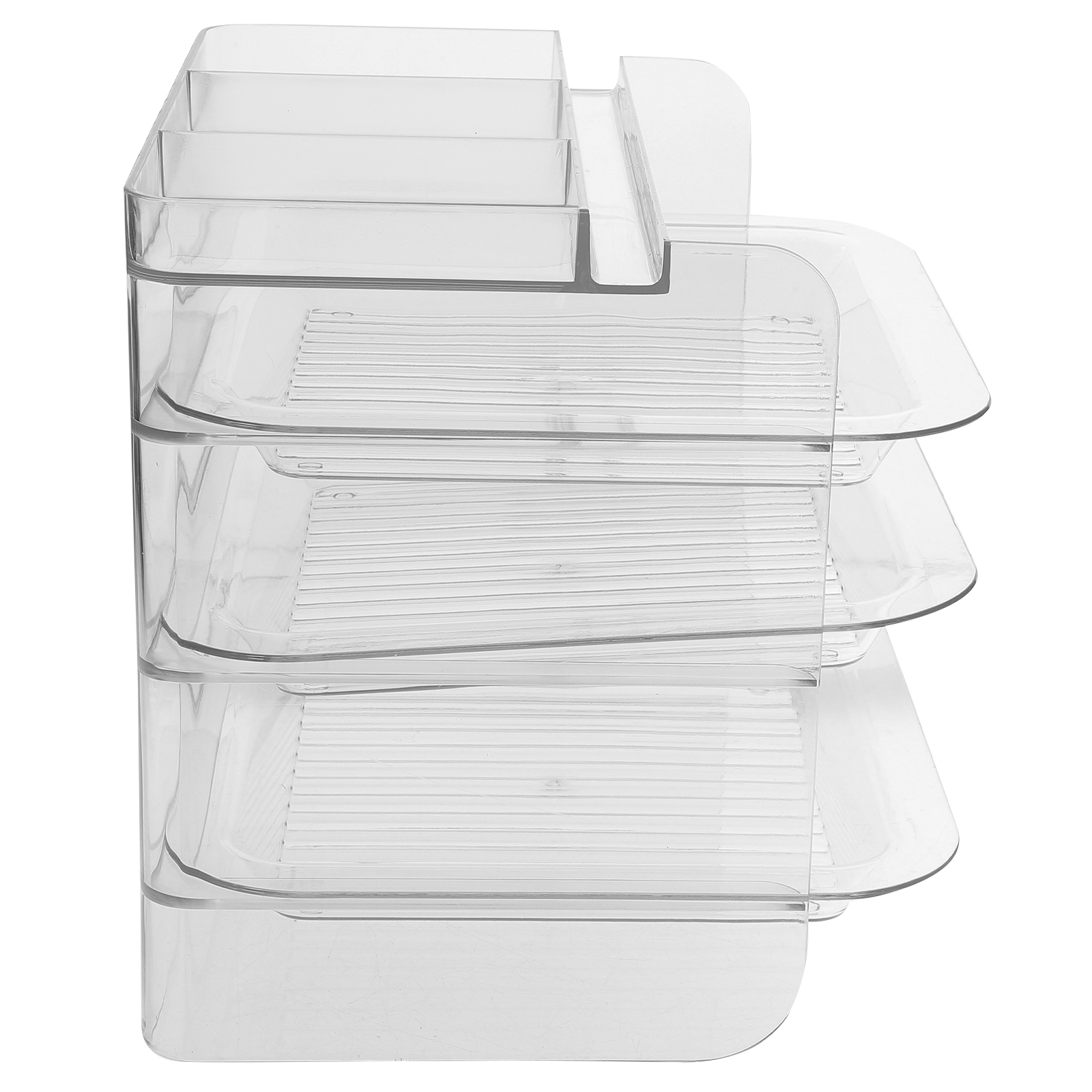 Kitchen 3layer Preparation Plate Stackable Food Preparation Tray Multi