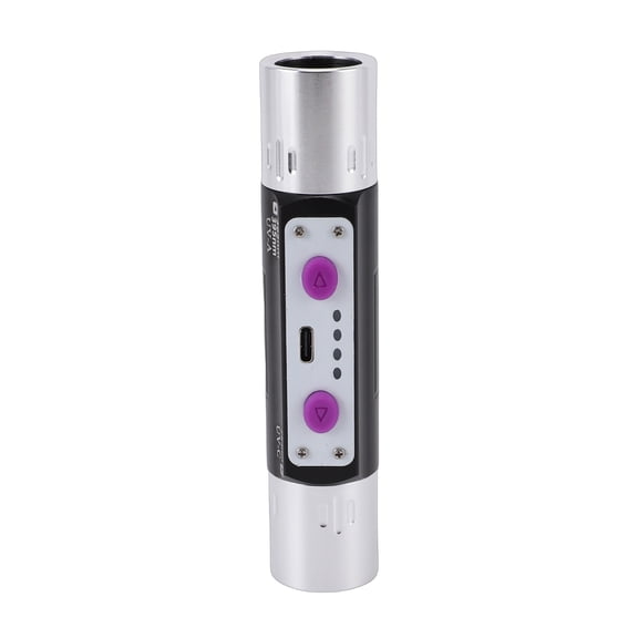 Kitchen 395nm Violet Light Flashlight 3W Rechargeable 254nm 365nm 395nm Dual Head Torch Detector for Money Gemstone Porcelain Paintings
