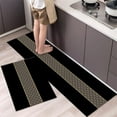 thumbnail image 1 of Kitchen Absorbent Mat Wipeable Comfort Standing Kitchen Rugs and Mats Wipeable Wash Free Long Strip Carpet, 1 of 6