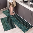 thumbnail image 1 of Kitchen Absorbent Mat Wipeable Comfort Standing Kitchen Rugs and Mats Wipeable Wash Free Long Strip Carpet, 1 of 6