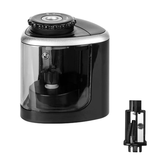 Kitchen Accessories Clearance Kezqiaxn Electric Pencil Roller Student Stationery Semi-automatic Pencil Sharpener Machine Small Student Pencil Automatic Sharpener Black