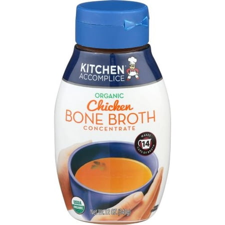 Kitchen Accomplice Chicken Bone Broth Concentrate, 12 Ounce -- 6 per Case.