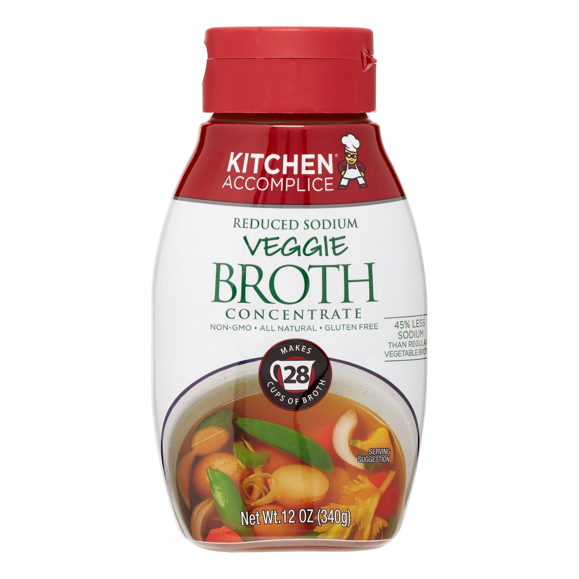 Kitchen Veggie Broth Concentrate, 12 Oz, 1 Count