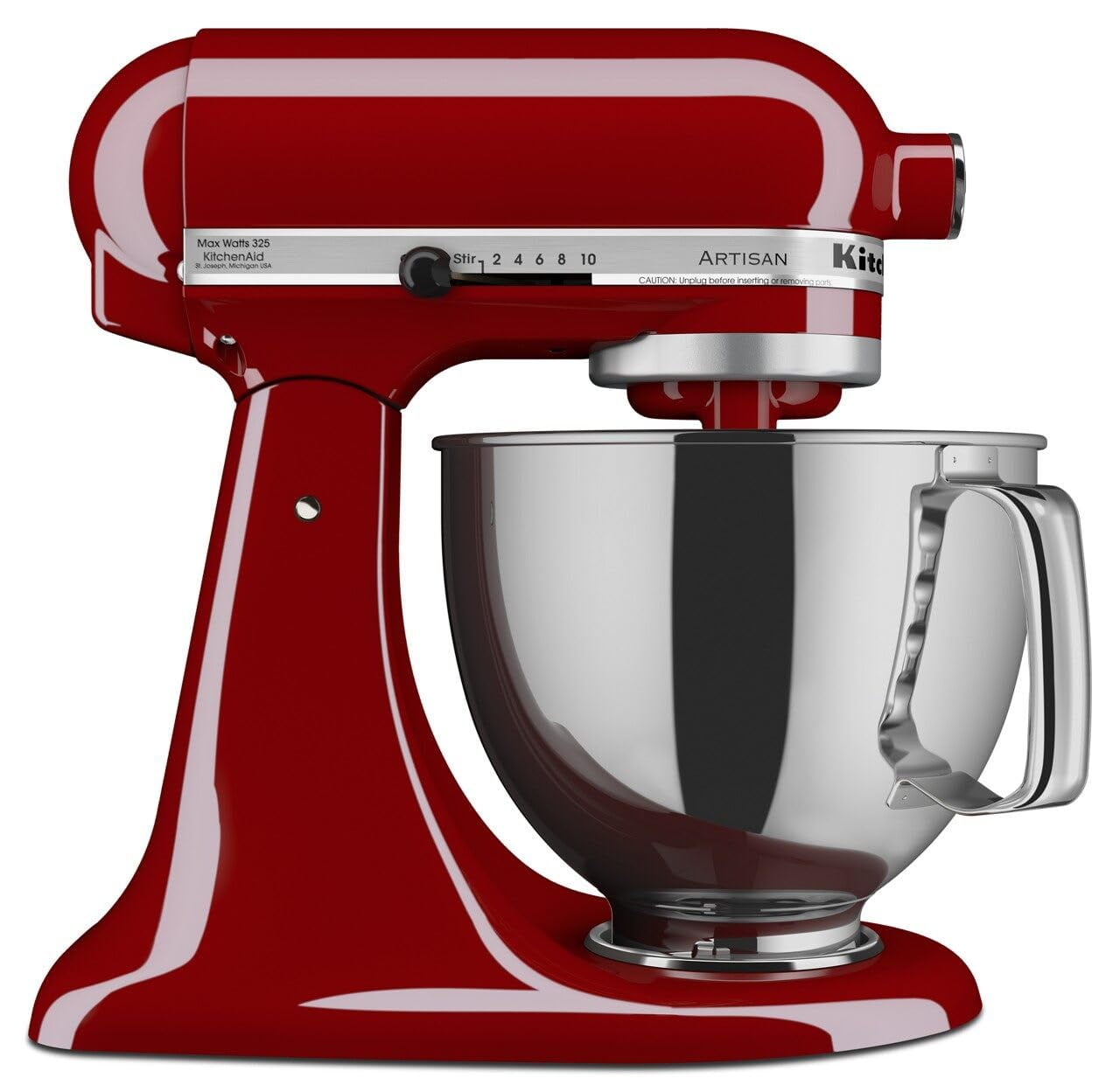 Clearance Depot - NEW KitchenAid KSMCT1ER Fitted Stand Mixer Cover for Tilt  head stand mixer models (4.5-quart and 5-quart), Empire Red