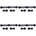 thumbnail image 1 of Kitchen Air Fryer 4Pcs Air Fryer Silicone Buckle Set For Parchment Paper Kitchen Accessory With Long And Short Clips Silicone Clasp For Air Fryer,Black Kitchen Air Fryers & Accessories, 1 of 5