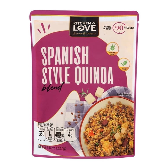 Kitchen And Lov - Quinoa Medley Rth Spanish - 8 Oz, Case of 6