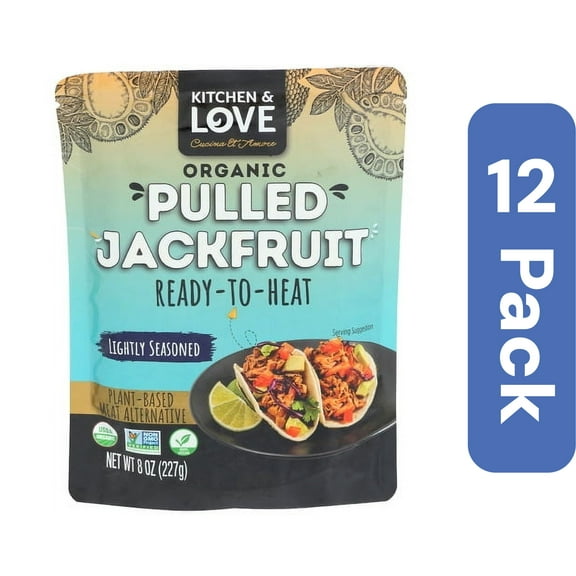 Kitchen And Love Jackfruit Meal Lightly Seasoned 8 oz (Pack Of 12)