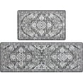 thumbnail image 1 of Kitchen Anti Fatigue Mat Set of 2 Cushioned Kitchen Mats for Standing Non Slip Waterproof Kitchen Floor Mat Boho Kitchen Rugs and Mats for Kitchen Sink Laundry, 1 of 6