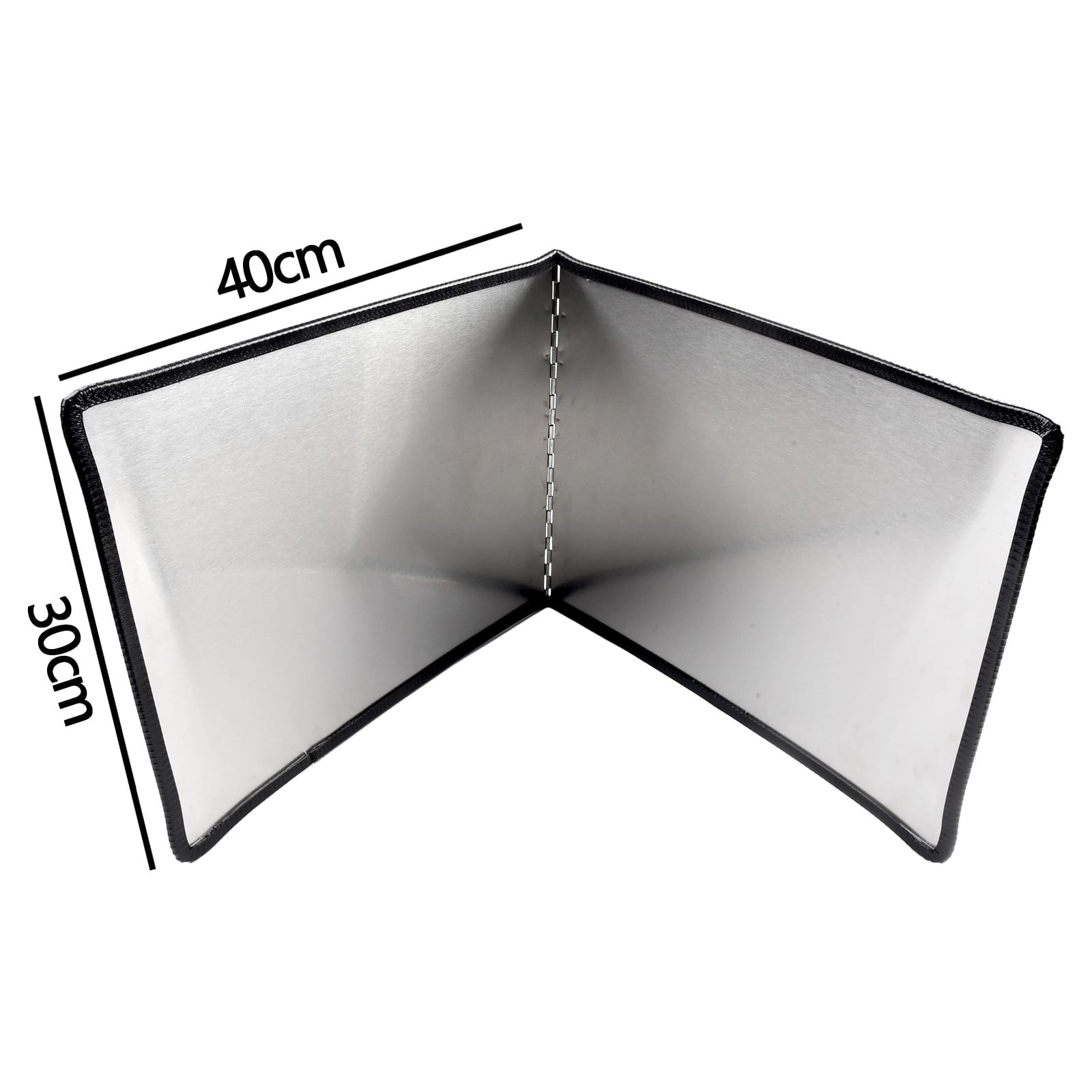 Kitchen Anti Oil Splatter Shield Guard AntiSplash Block Stainless
