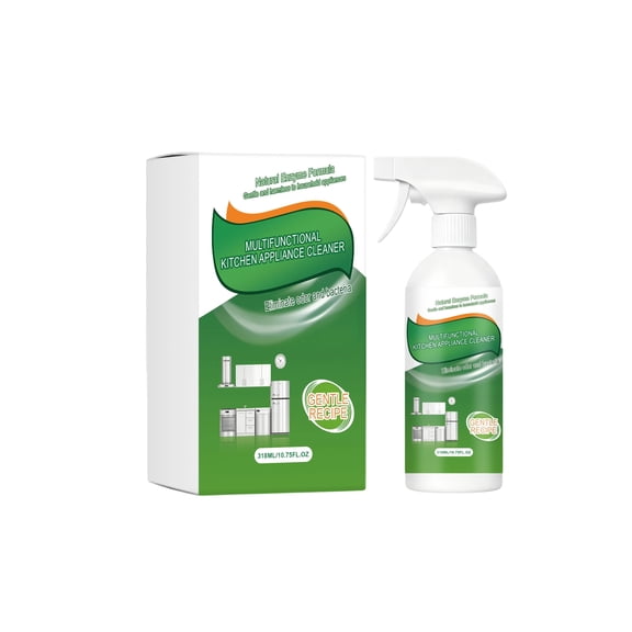 Kitchen Appliance Cleaner Multifunctional 10.7Fl Oz For Range Hood And Refrigerator Surface Daily Cleaning 1 Pack