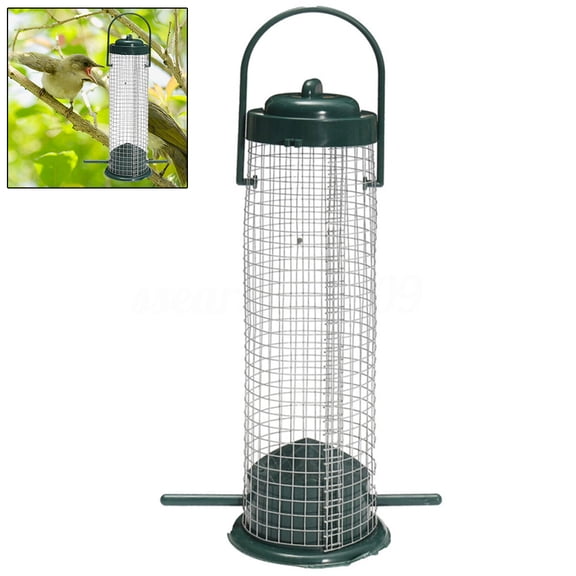 Kitchen Appliances Plastic Plastic Bird Feeder Wire Grids Bird Wild Outdoor Garden Hanging Feeder